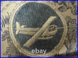 Vtg. WWII US Army Officer's Airborne Infantry Glider FE, CE Hat Patch