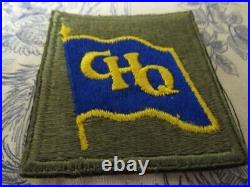 Vtg. WWII US Army Southwest Pacific HQ Purple Back Variation SSI Patch