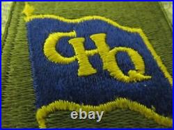 Vtg. WWII US Army Southwest Pacific HQ Purple Back Variation SSI Patch