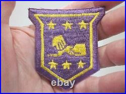 Vtg World War II Era Us Army Military Intelligence Services Patch Occupied Japan