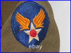 Vtg Wwii U. S. Army Wool Dress Jacket! Army Air Force & Communications Patches Xs
