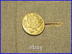 Vtg Wwii U. S. Army Wool Dress Jacket! Army Air Force & Communications Patches Xs