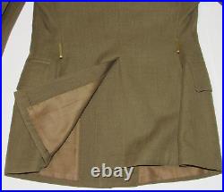 Vtg Wwii U. S. Army Wool Dress Jacket! Army Air Force & Communications Patches Xs