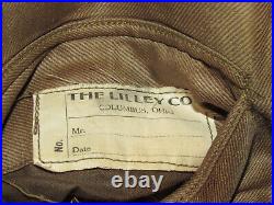 Vtg Wwii U. S. Army Wool Dress Jacket! Army Air Force & Communications Patches Xs