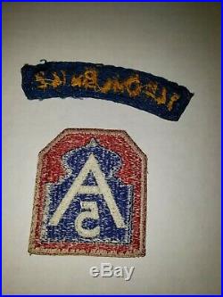 WA1-29 Original WW2 US Army Shoulder Patch 84th Chemical Mortar Battalion