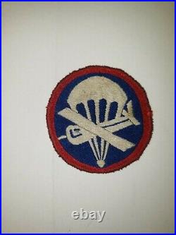 WA1-5 Original WW2 US Army Enlisted EM NCO Cap Patch Para Glider Air Force AAF
