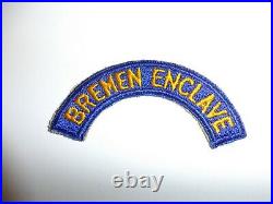 WA3-4 WW 2 US Army Tab Bremen Enclave Occupation Germany original