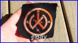 WW1 US Army Military 27th Infantry Division French Made Patch