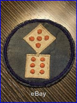 WW2 11th Corps Us Army Military Silk Patch
