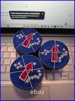 WW2- 60 Patches United States Army Pacific SEE STORE WW2 MEDALS -COINS-CURRENCY