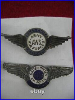WW2 Army Air Forces Merit Pins/F. F. A. Patch/Civil Aircraft Book/Other