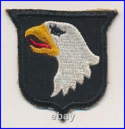 WW2 Army US 101st Airborne Division patch insignia soldier badge US Vet estate