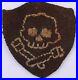 WW2 Collar patch SKULL BONEs Gorget patch Tab WW1 wwI WWII Force ARMY Insignia