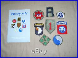 WW2 D-Day Normandy US Army order of battle grouping with booklet