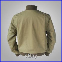 WW2 Fury Brad Pitt Tanker Jacket Military Patch Uniform US Army Mens Cotton Coat