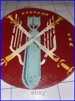 WW2 USAAF Army Air Force 2073rd AAF Base Unit Squadron On Canvas Patch (14)
