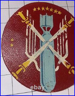 WW2 USAAF Army Air Force 2073rd AAF Base Unit Squadron On Canvas Patch (14)