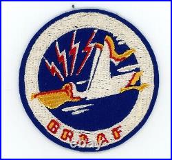 WW2 USAAF BRAAF BOCA RATON ARMY AIR FIELD jacket patch