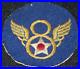 WW2 US AAF 8th Army Air Force Mighty Eighth Shoulder Patch, Early English Type