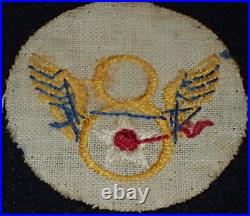 WW2 US AAF 8th Army Air Force Mighty Eighth Shoulder Patch, Early English Type