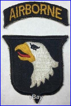 WW2 US ARMY 101ST AIRBORNE DIVISION PATCH WWII U. S. A. Army Nice