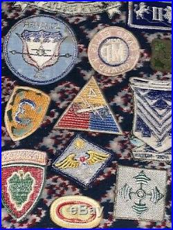 WW2 US ARMY Military Airborne Paratrooper Large Patch Grouping Lot