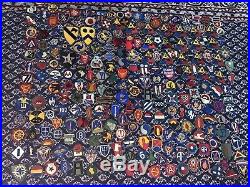 WW2 US ARMY Military FSSF A-2 Airborne Paratrooper Large Patch Grouping Lot