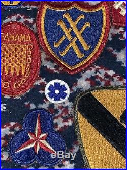WW2 US ARMY Military FSSF A-2 Airborne Paratrooper Large Patch Grouping Lot