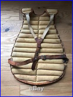 WW2 US ARMY SPECIAL SERVICES catchers chest protector med co. With 101st AB