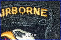 WW2 US Army 101st Airborne Division SSI Shoulder Patch English Embroidered Felt