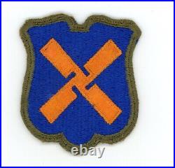 WW2 US Army 12th Corps OD Border & Greenback patch cheapest on eBay by 37% 1of4