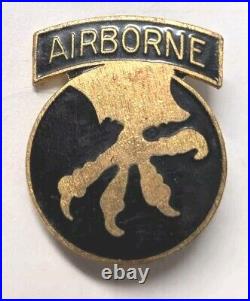 WW2 US Army 17th Airborne Division Patch Type D. I. Unit Crest PB XB