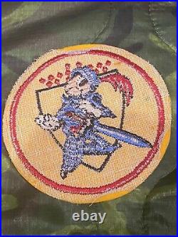 WW2 US Army 275th Armored Field Artillery Battalion Patch Rare WWII Disney