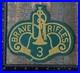 WW2 US Army 3rd Armored Cavalry Regiment ACR Large Wool Patch No Glow Scarce