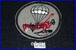 WW2 US Army 508th Airborne Infantry Regiment Patch Original Gauze Back 82nd AB
