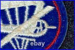 WW2 US Army 508th Airborne Regiment 82nd Division Glider Troops Cap Patch RARE