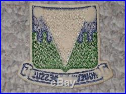 WW2 US Army 511th Parachute Infantry Regiment Boots Patch WWII Cut Edge
