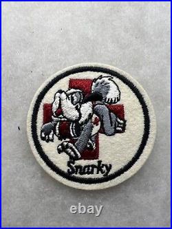 WW2 US Army 646th Medical Clearing Company Patch Felt Snarky KB