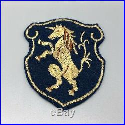 WW2 US Army 6th Cavalry Patch German Made On Wool A81