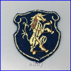 WW2 US Army 6th Cavalry Patch German Made On Wool A81