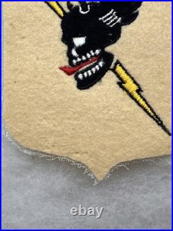 WW2 US Army 802nd Tank Destroyer Battalion Patch Felt Original Rare AA602