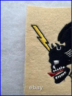 WW2 US Army 802nd Tank Destroyer Battalion Patch Felt Original Rare AA602