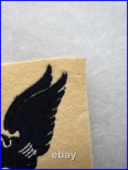 WW2 US Army 802nd Tank Destroyer Battalion Patch Felt Original Rare AA602