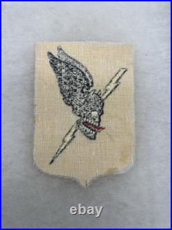 WW2 US Army 802nd Tank Destroyer Battalion Patch Felt Original Rare AA602