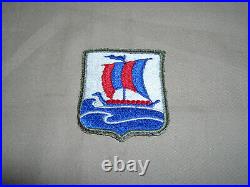 WW2 US Army 99th Infantry Battalion with rare OD border