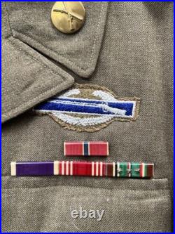 WW2 US Army 9th Infantry Division Ike Jacket Italian Made Bullion Patch BB293