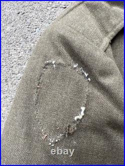 WW2 US Army 9th Infantry Division Ike Jacket Italian Made Bullion Patch BB293