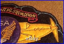 WW2 US Army Air Corp USAAF 70th Ferrying Squadron N Atlantic Flight Jacket Patch