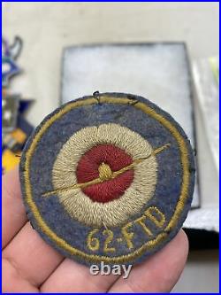 WW2 US Army Air Corps 62nd Flying Training Detachment Patch English Made J482