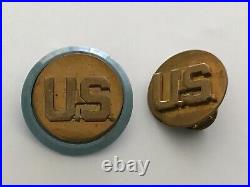 WW2 US Army Air Corps Patches, OCS, Aviator pins Ribbons Insignia lot 45 items